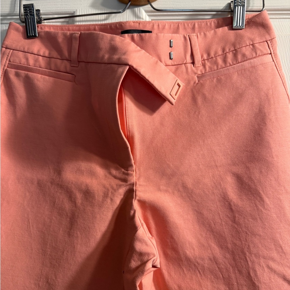 White House Black Market Coral Pink Flat-Front Men's Shorts